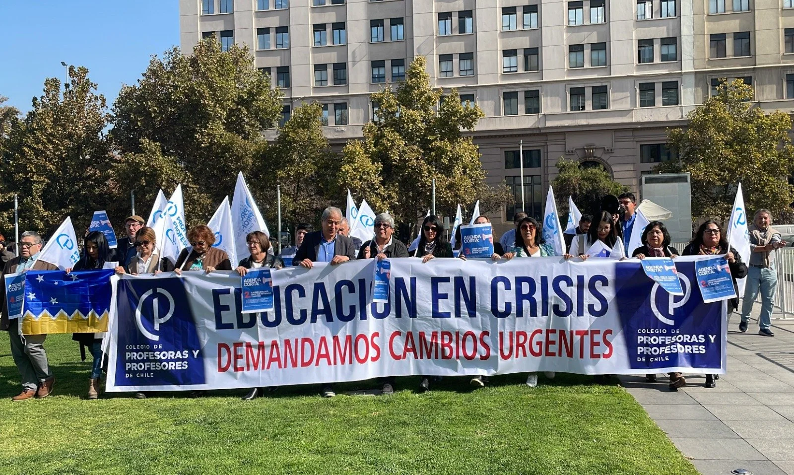 REGIÓN DE ÑUBLE SE SUMA AL PARO NACIONAL CONVOCADO POR EL COLEGIO DE PROFESORES PARA EL JUEVES 15 DE MAYO EN DEMANDA DE SU AGENDA CORTA