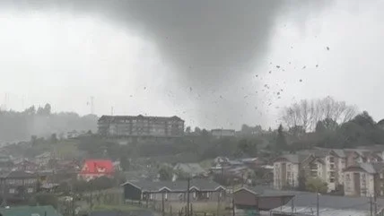 Emergencia en Puerto Varas: tornado deja graves daños y obliga a suspender clases en toda la comuna