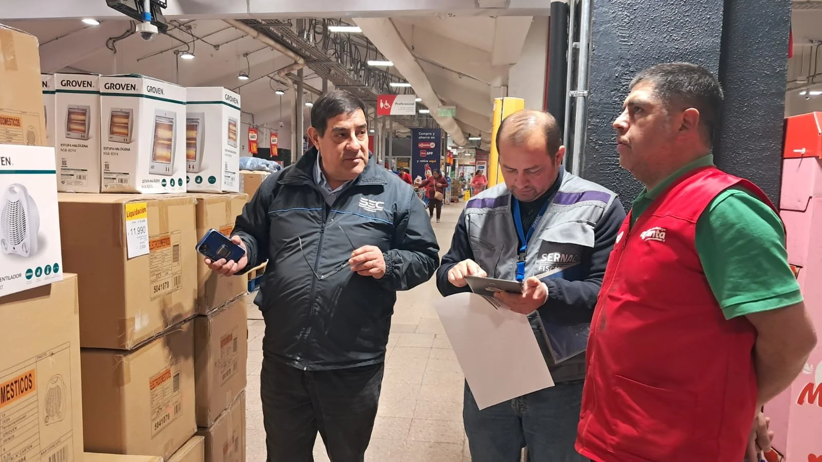 SERNAC Y SEC FISCALIZAN LA VENTA DE TERMOVENTILADORES Y ESTUFAS EN LA REGIÓN
