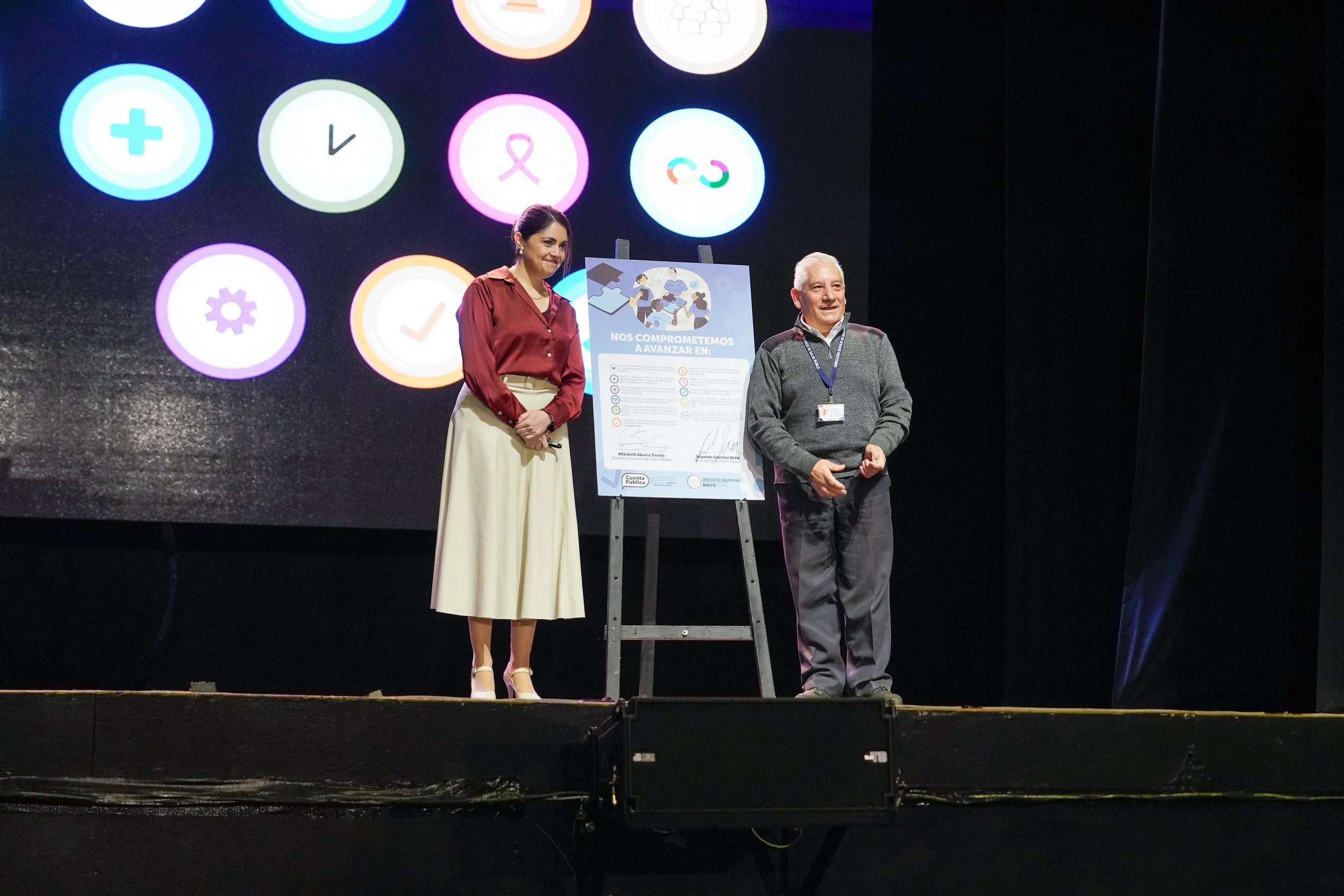 Servicio de Salud Ñuble destacó avances en resolutividad e inversión en infraestructura durante su Cuenta Pública Gestión 2024