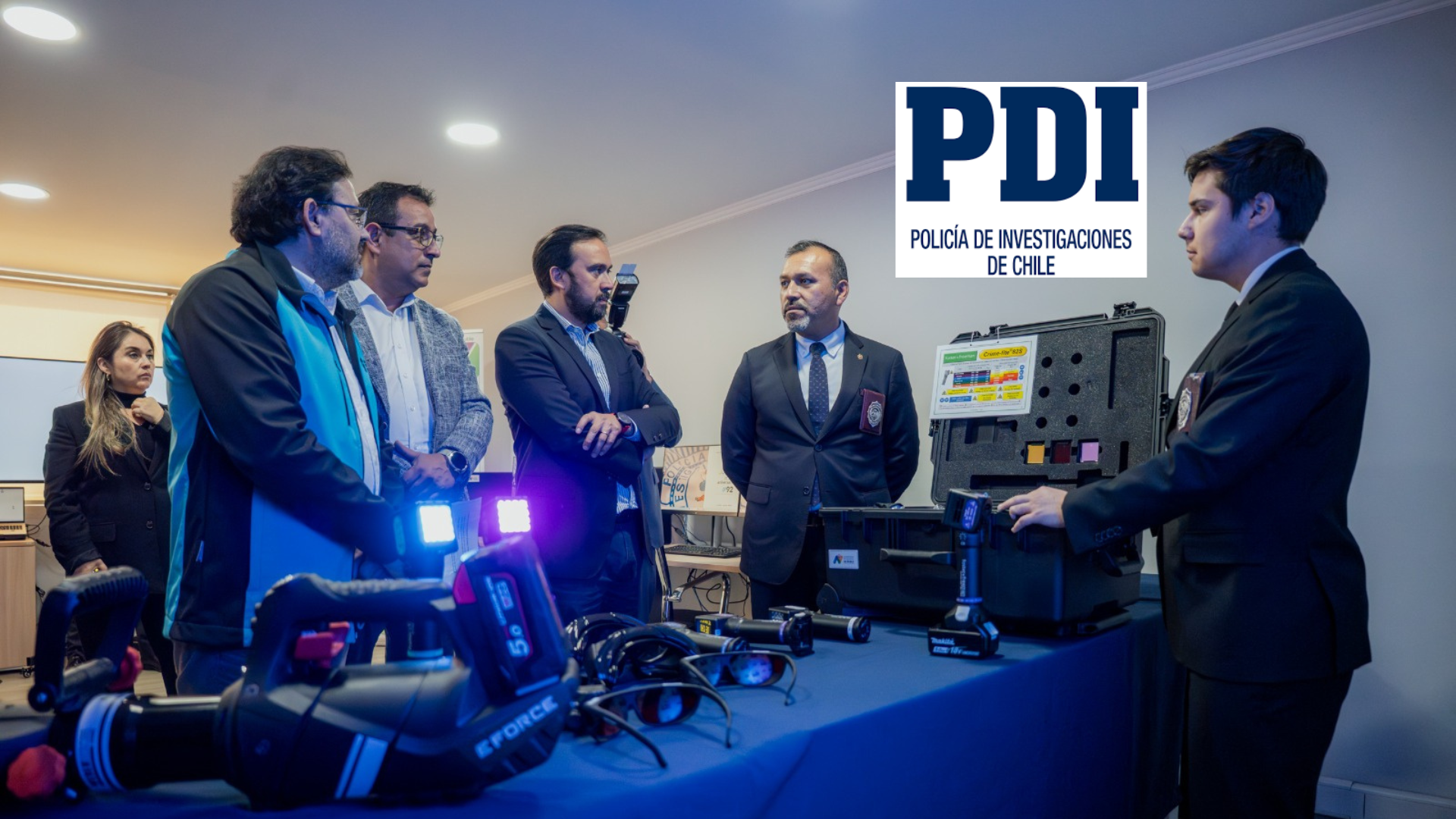 GOBIERNO REGIONAL REFUERZA A LA PDI  CON MILLONARIA INVERSIÓN EN TECNOLOGÍA 