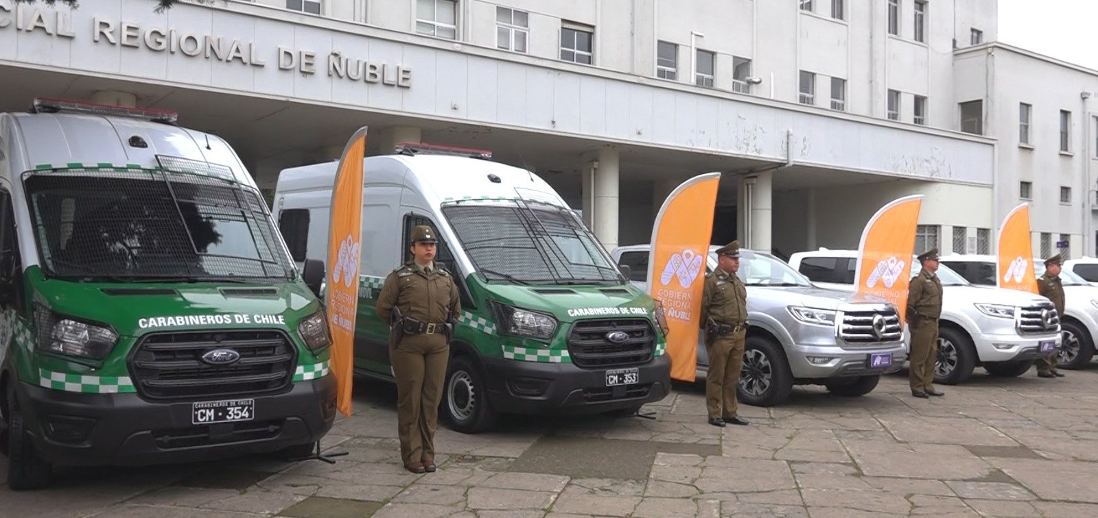 Carabineros  recibieron 9 nuevos vehículos en la DPR, marcando la primera etapa de un proyecto de 51 unidades