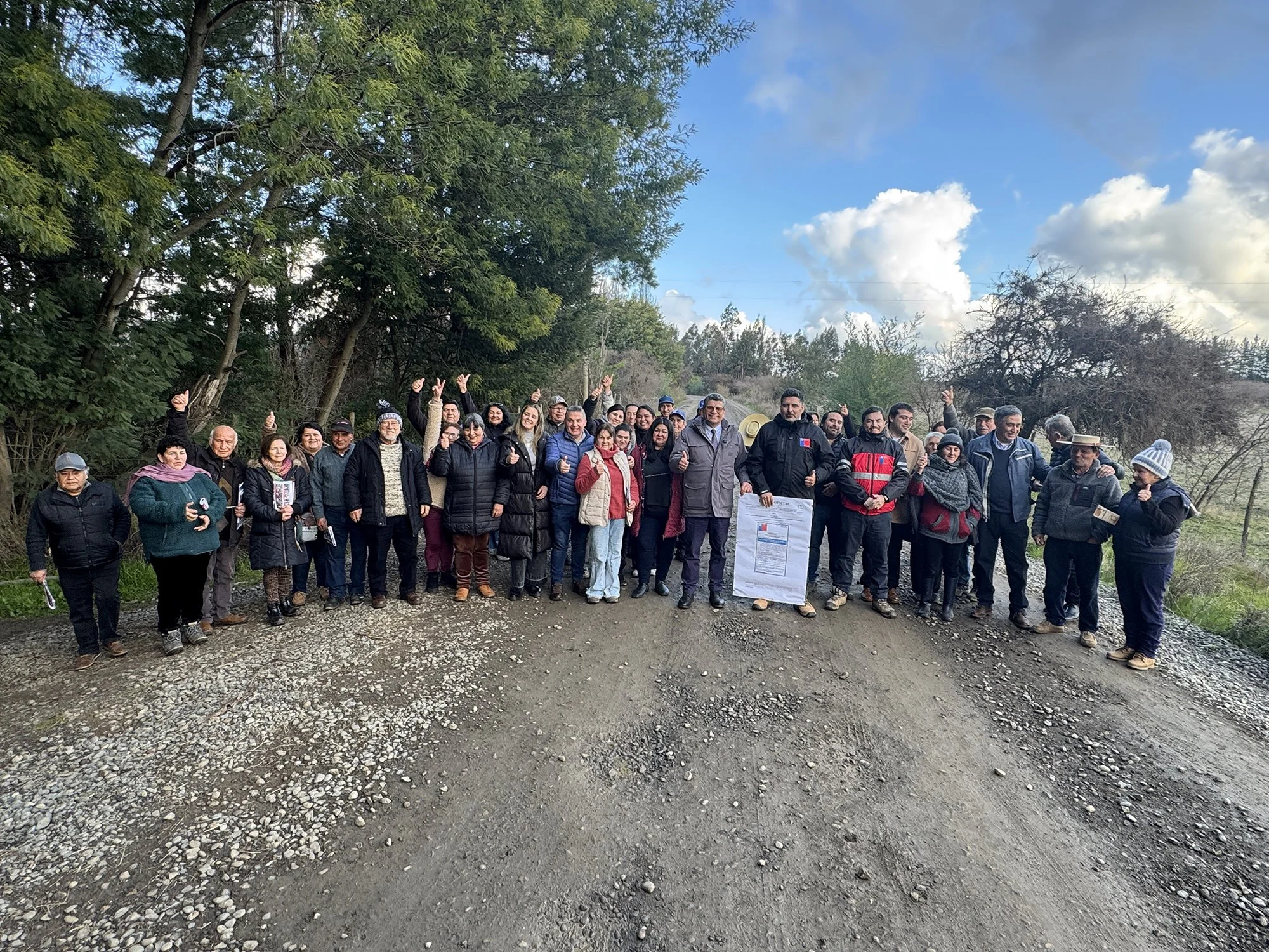 Histórica inversión del MOP en San Nicolás permitirá pavimentar cerca de 16 kilómetros de la ruta La Maravilla