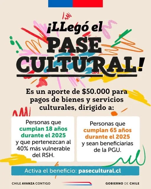 Ya está disponible en Ñuble el Pase Cultural, iniciativa que amplía el acceso a la vida cultural en todo el país