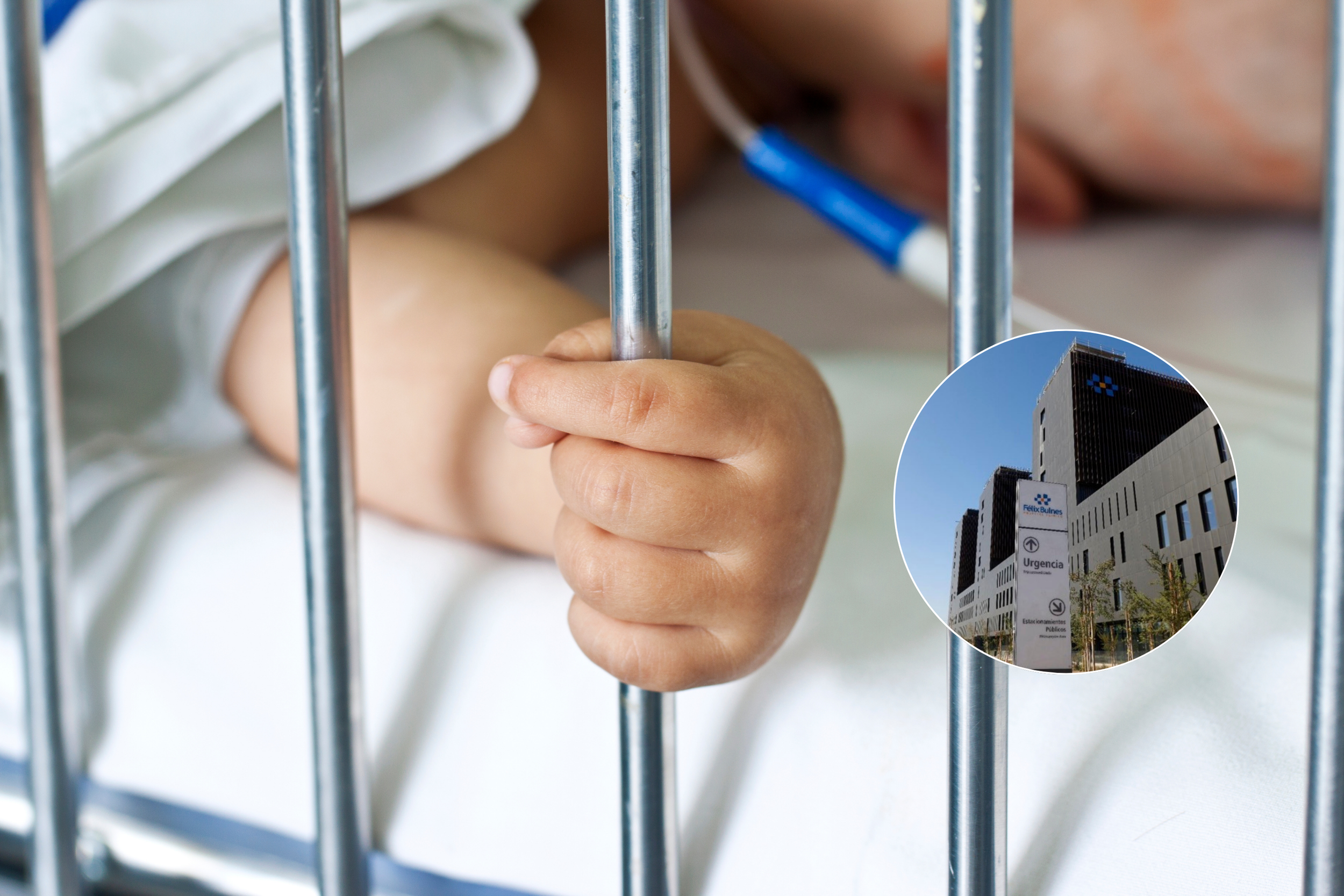 Grave caso en Pudahuel: Bebé de 9 meses hospitalizado con quemaduras y drogas, madre y padrastro detenidos