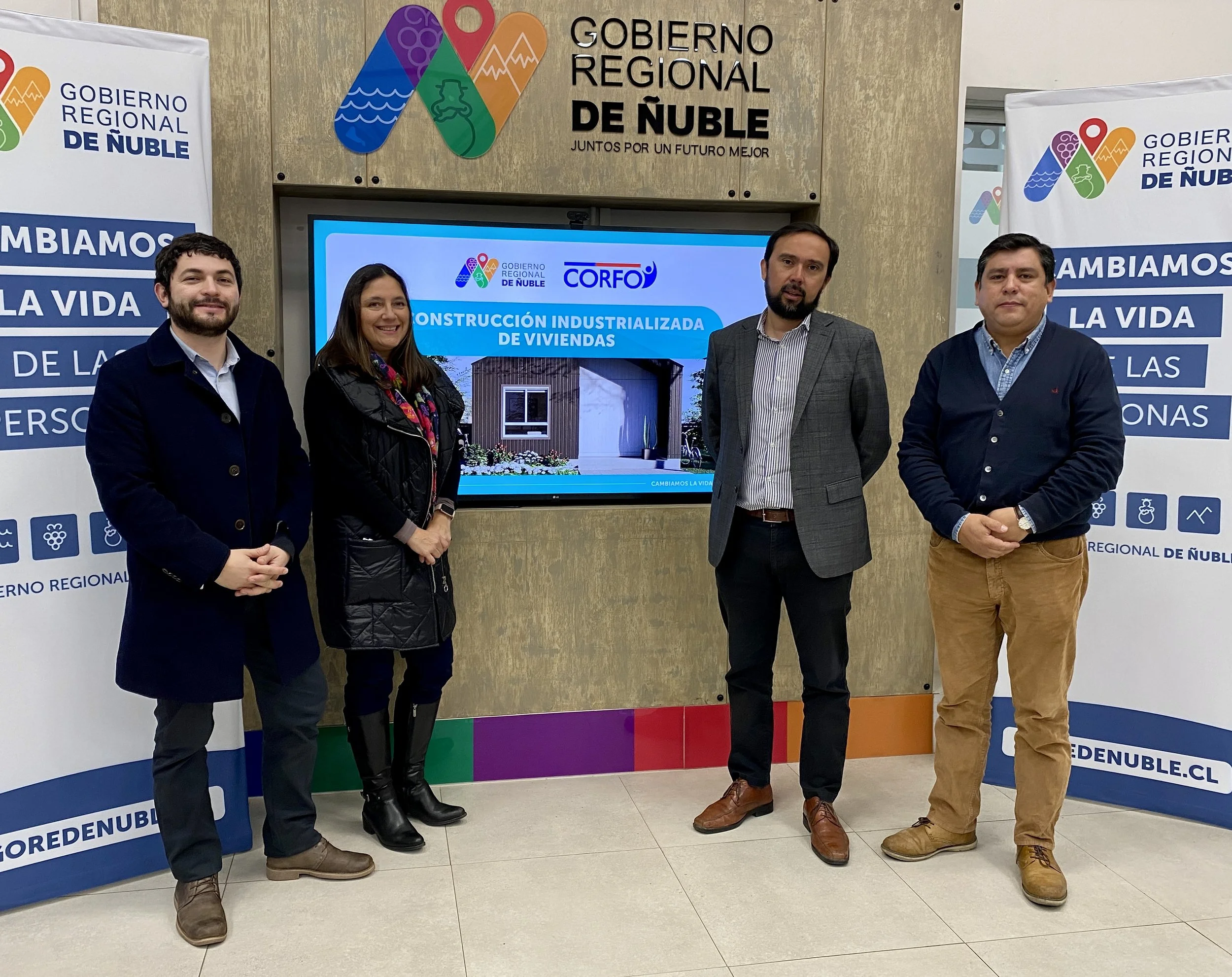 COMITÉ DE DESARROLLO PRODUCTIVO REGIONAL DE ÑUBLE LANZA PROGRAMA PIONERO PARA IMPULSAR LA CONSTRUCCIÓN INDUSTRIALIZADA DE VIVIENDAS