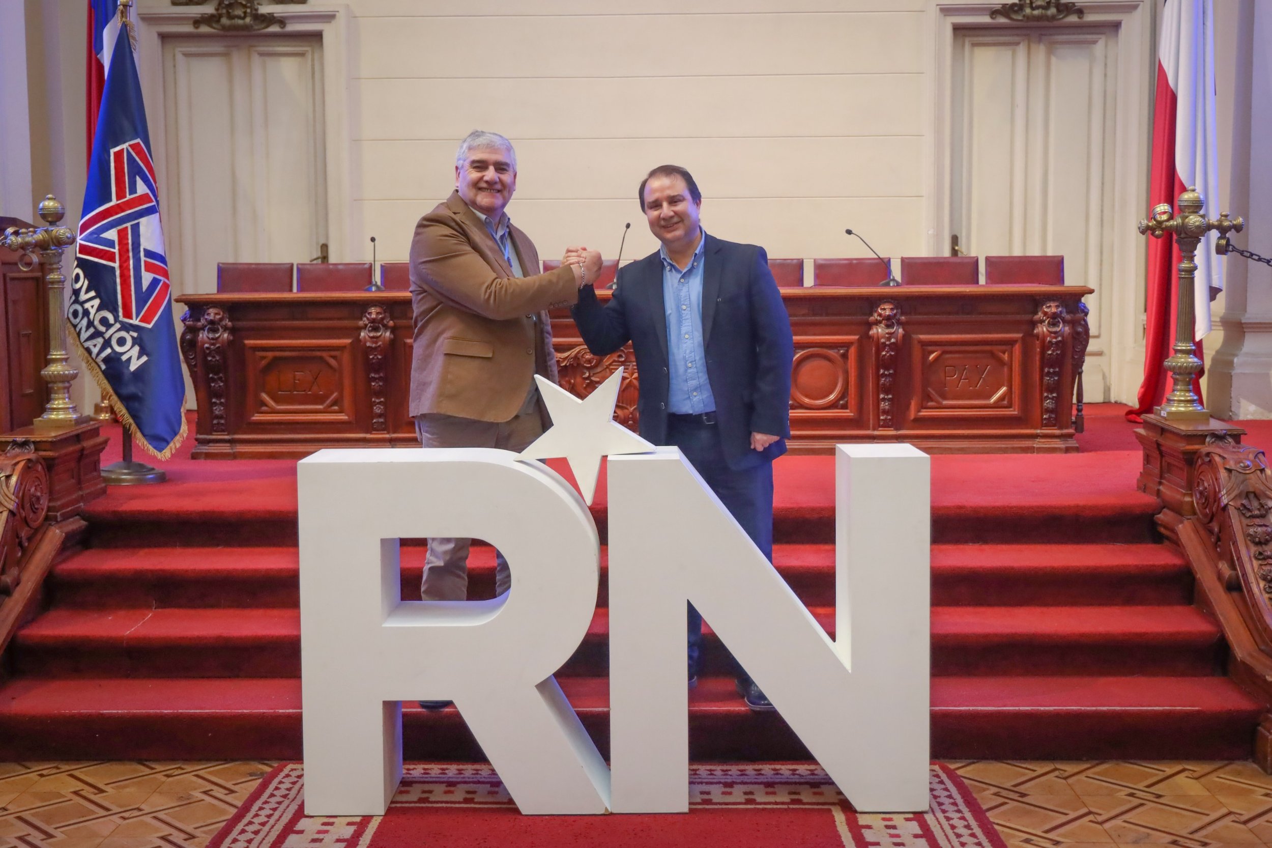 CONFIRMADO: RN PROCLAMÓ A SAUERBAUM Y CARLOS CHANDÍA COMO CANDIDATOS A LA CÁMARA DE DIPUTADOS POR ÑUBLE