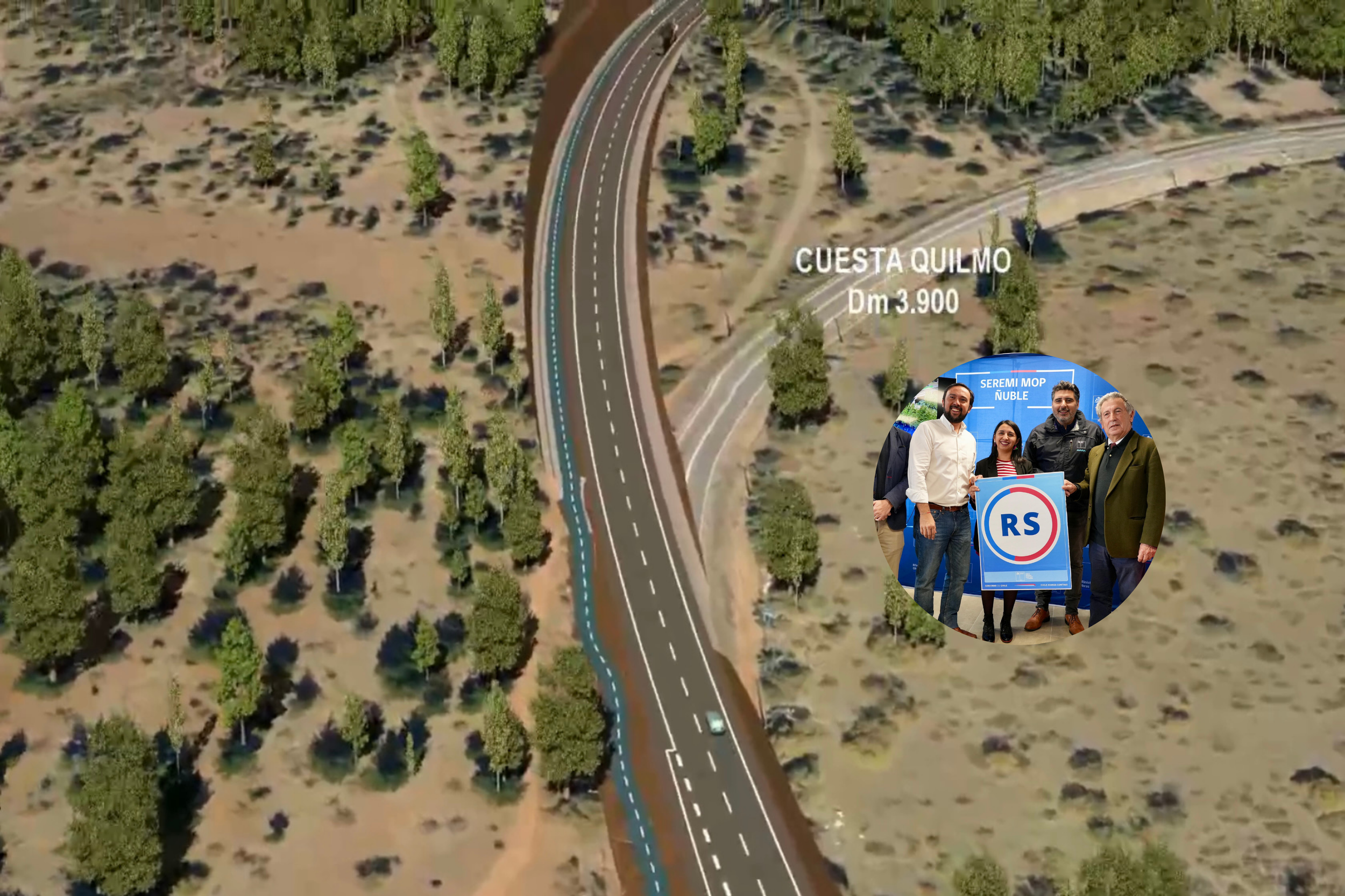 Luz verde a la ruta Chillán-Yungay: Mideso aprueba RS para la licitación de los tramos 1 y 2