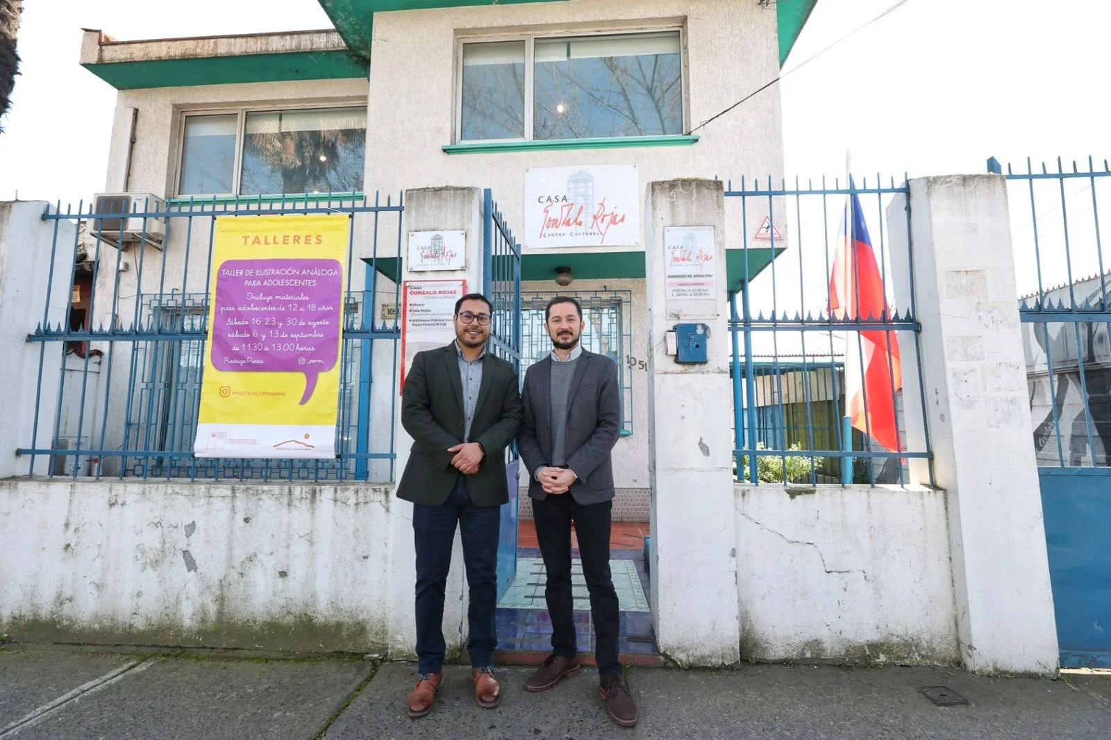 Aseguran futuro de la Casa de Gonzalo Rojas por tres décadas