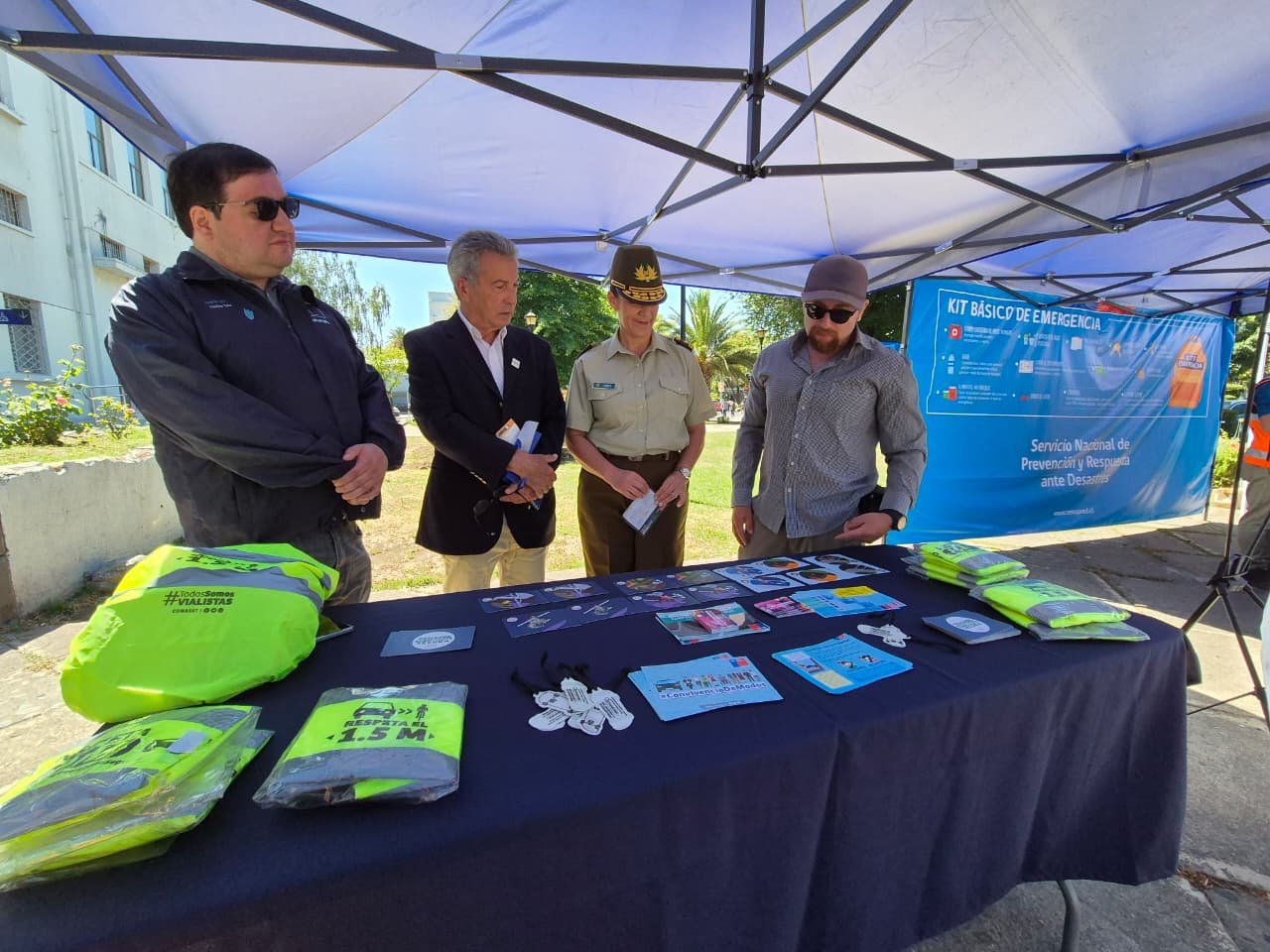 Autoridades de Ñuble inician campaña de seguridad vial por Fiestas Patrias