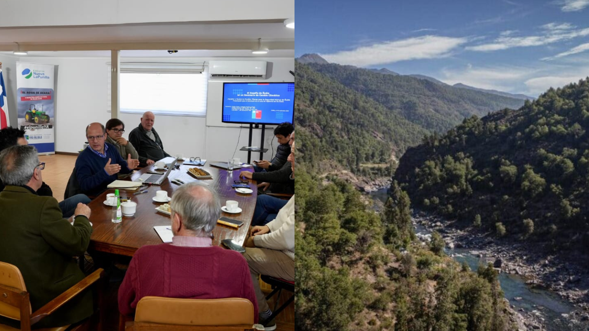 Agricultores de Ñuble piden acelerar construcción del Embalse La Punilla por el Cambio Climático