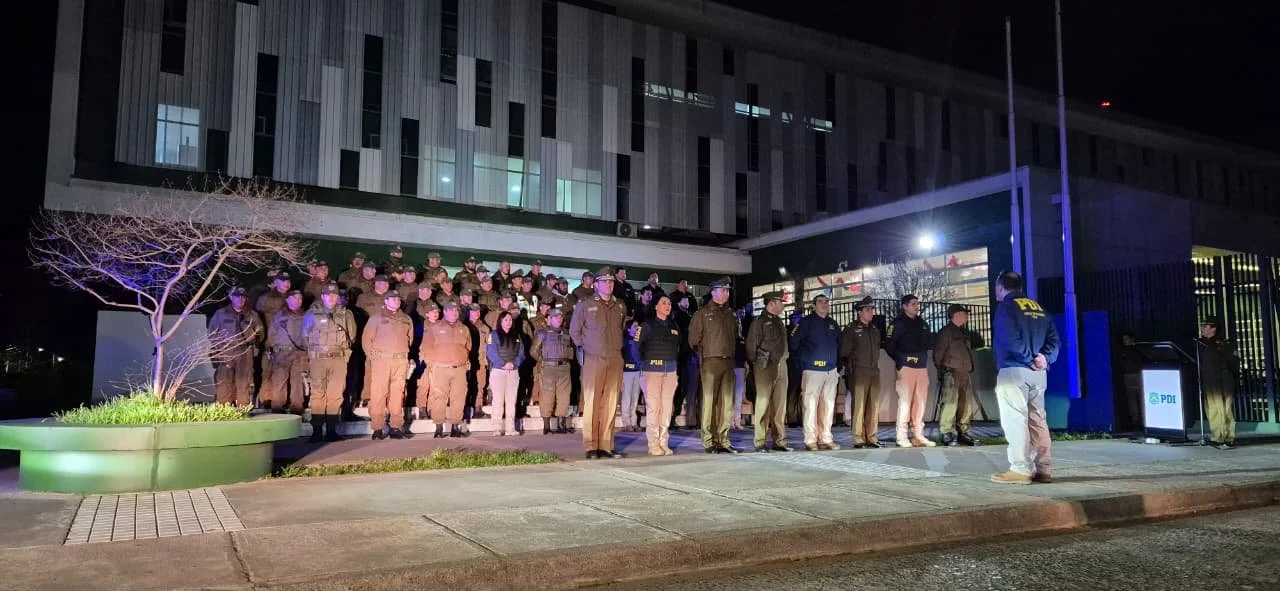 Operación Fortaleza: 147 detenidos en Ñuble tras despliegue conjunto de Carabineros y PDI