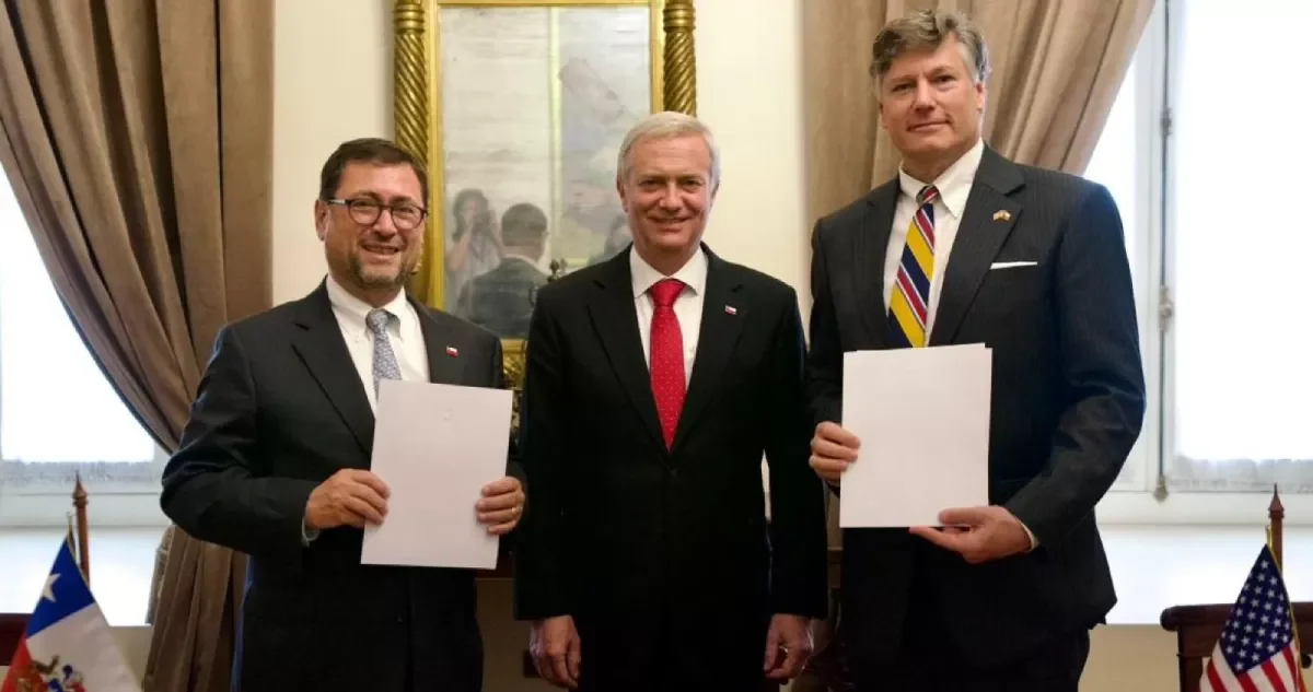Chile y Estados Unidos firman acuerdo para avanzar en cooperación sobre minerales críticos y tierras raras