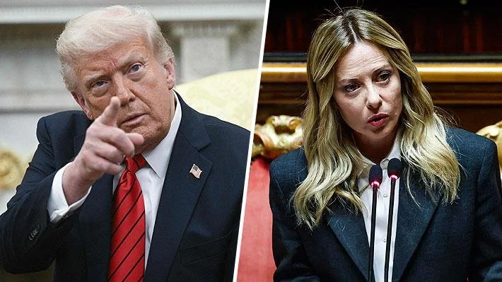 Trump escala conflicto con Meloni y el papa: acusa a Italia de inacción frente a Irán