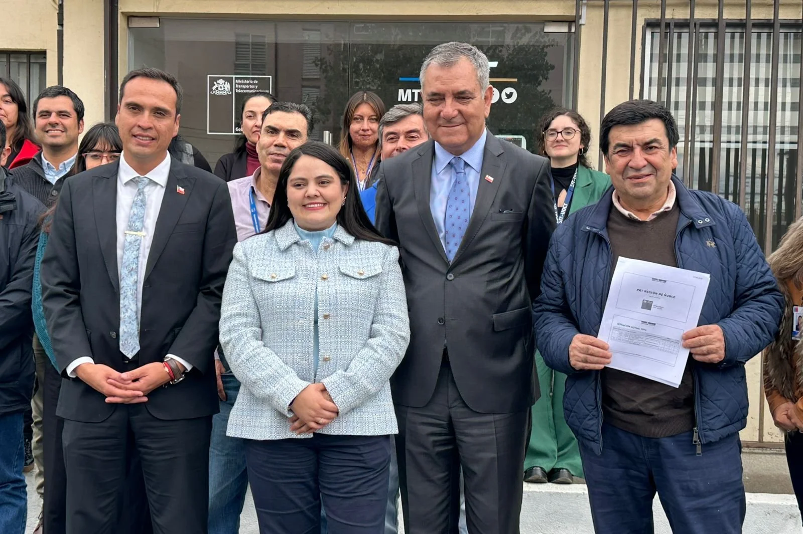 Diputada Sara Concha gestiona junto al alcalde de Bulnes y seremi de Transportes avances para Planta de Revisión Técnica en Diguillín