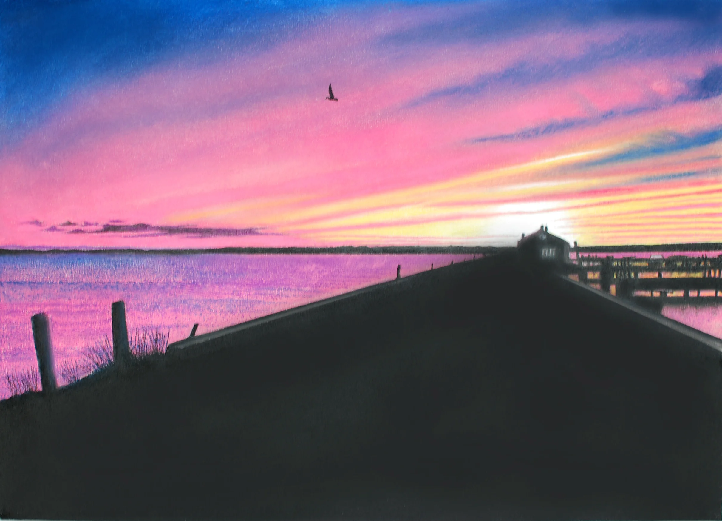 Pastel On Paper 30" x 24"