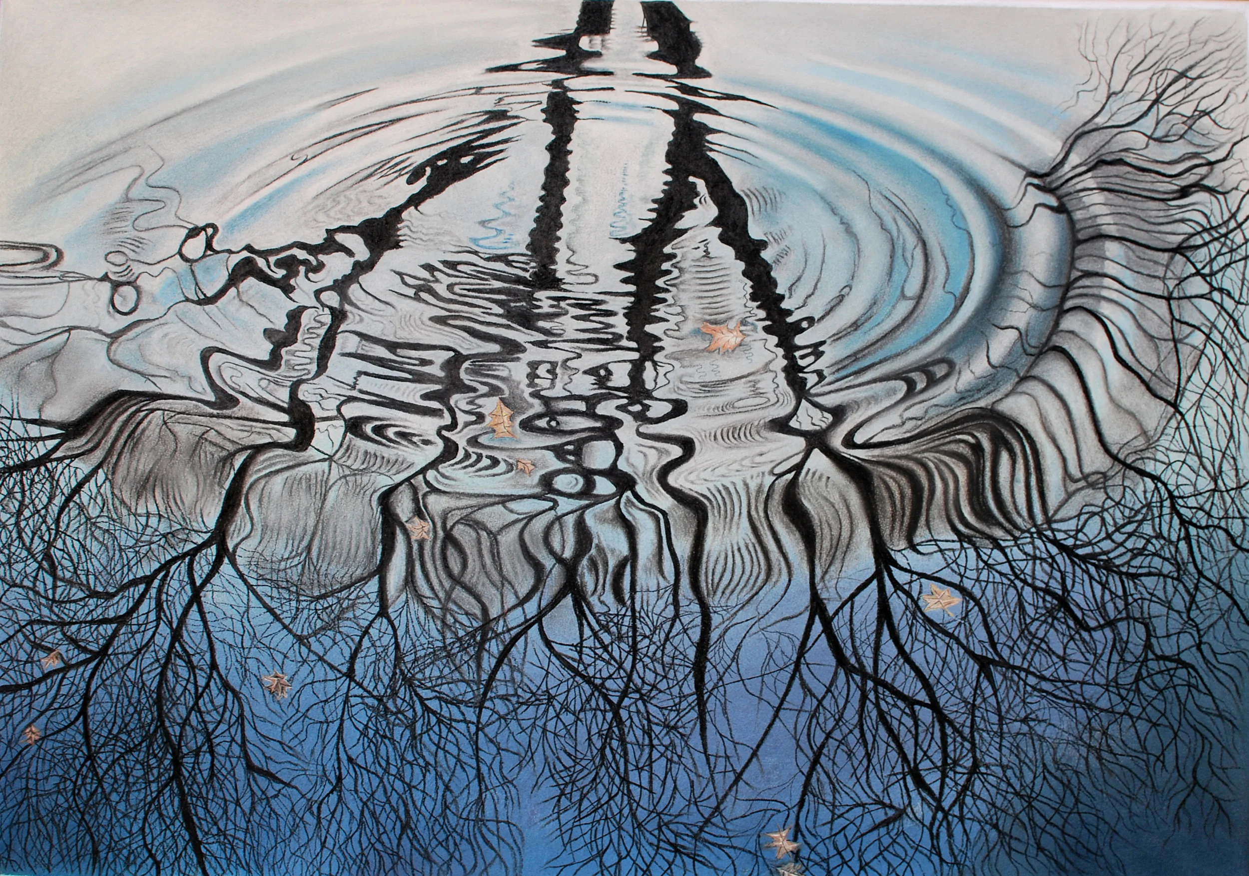 Pastel On Paper 30" x 24"