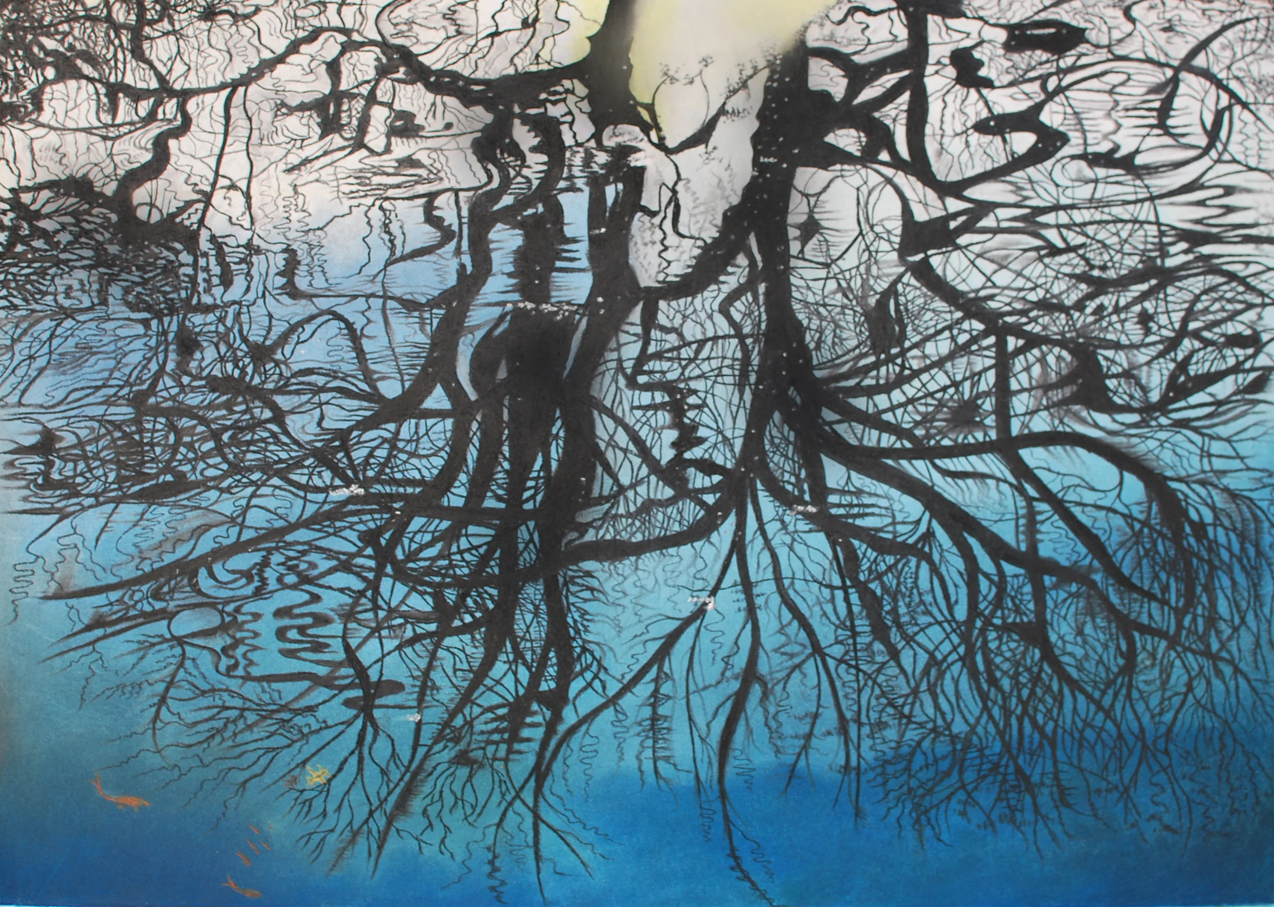 Pastel On Paper 30" x 24"