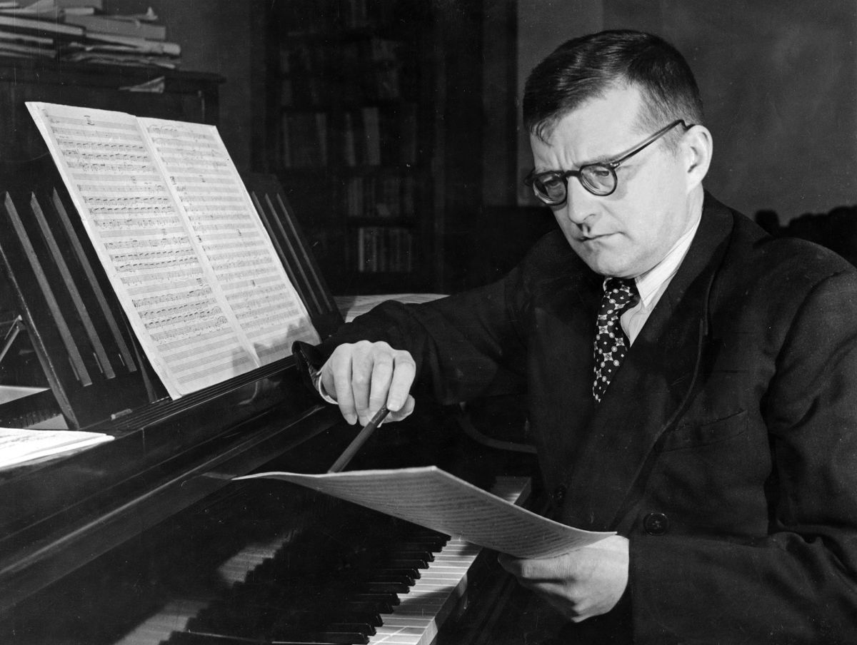 Dmitri Shostakovich in 1950. Photo: Sovfoto / UIG via Getty