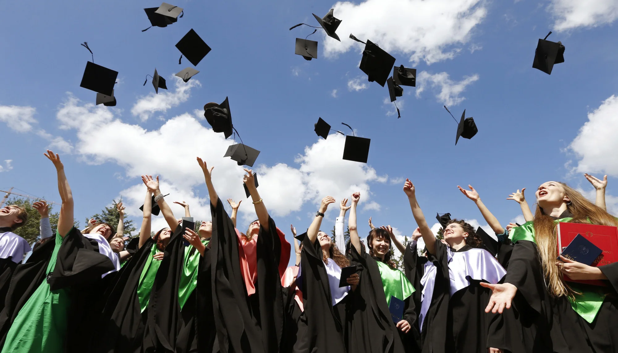 Medical students graduating in Belarus