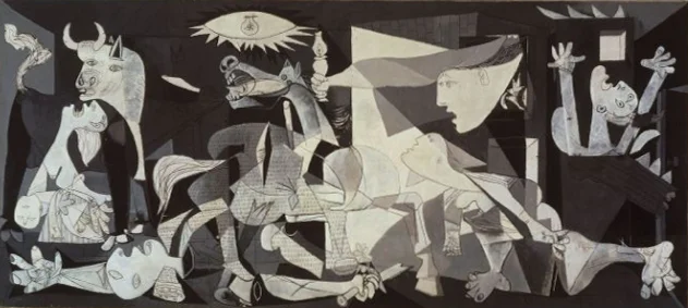 P ablo Picasso (1937) Guernica. Oil on canvas. Museo Reina Sofia, Madrid.