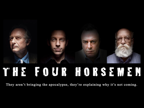 Richard Dawkins---Sam Harris---Christopher Hitchens---Daniel C. Dennett