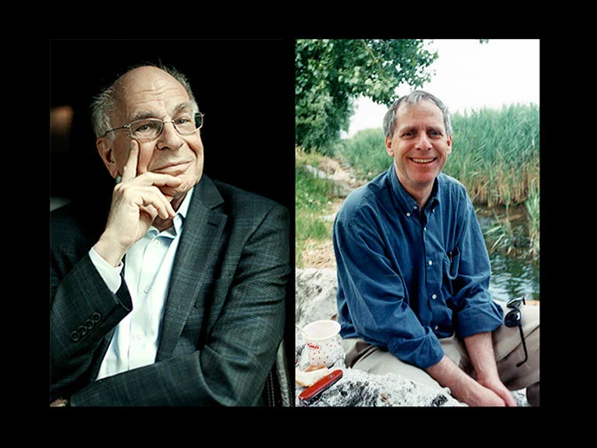Daniel Kahneman (left) and Amos Tversky (right). Kahneman and Tvarsky are famous for their longstanding and highly productive collaboration on heuristics--intuitive judgments or pragmatic rules of thumb that speed up and simplify our thinking. In their landmark publication, Judgment under Uncertainty: Heuristics and Biases (Science; 85: 4157, pp. 1124-1131), they outlined their research program in a single ominous sentence: "In general these heuristics are quite useful, but sometimes they lead to severe and systematic errors." Kahneman won the 2002 Nobel Prize in Economic Sciences. Kahneman and Tvarsky's research findings in empirical psychology challenged (and have largely toppled) the unexamined assumption, at the core of prevailing economic theoretical models, that human agents always behave rationally. Tvarsky, of course, would have shared the prize, but he died in 1996. The Nobel is not awarded posthumously. Almost everything that follows on this page is a direct borrowing from Kahneman and Tversky's original paper, and Kahneman's 2011 book, Thinking Fast and Slow.