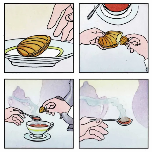 From Stéphane Heuet's graphic novel version of Marcel Proust's masterwork In Search of Lost Time: Swann's Way.