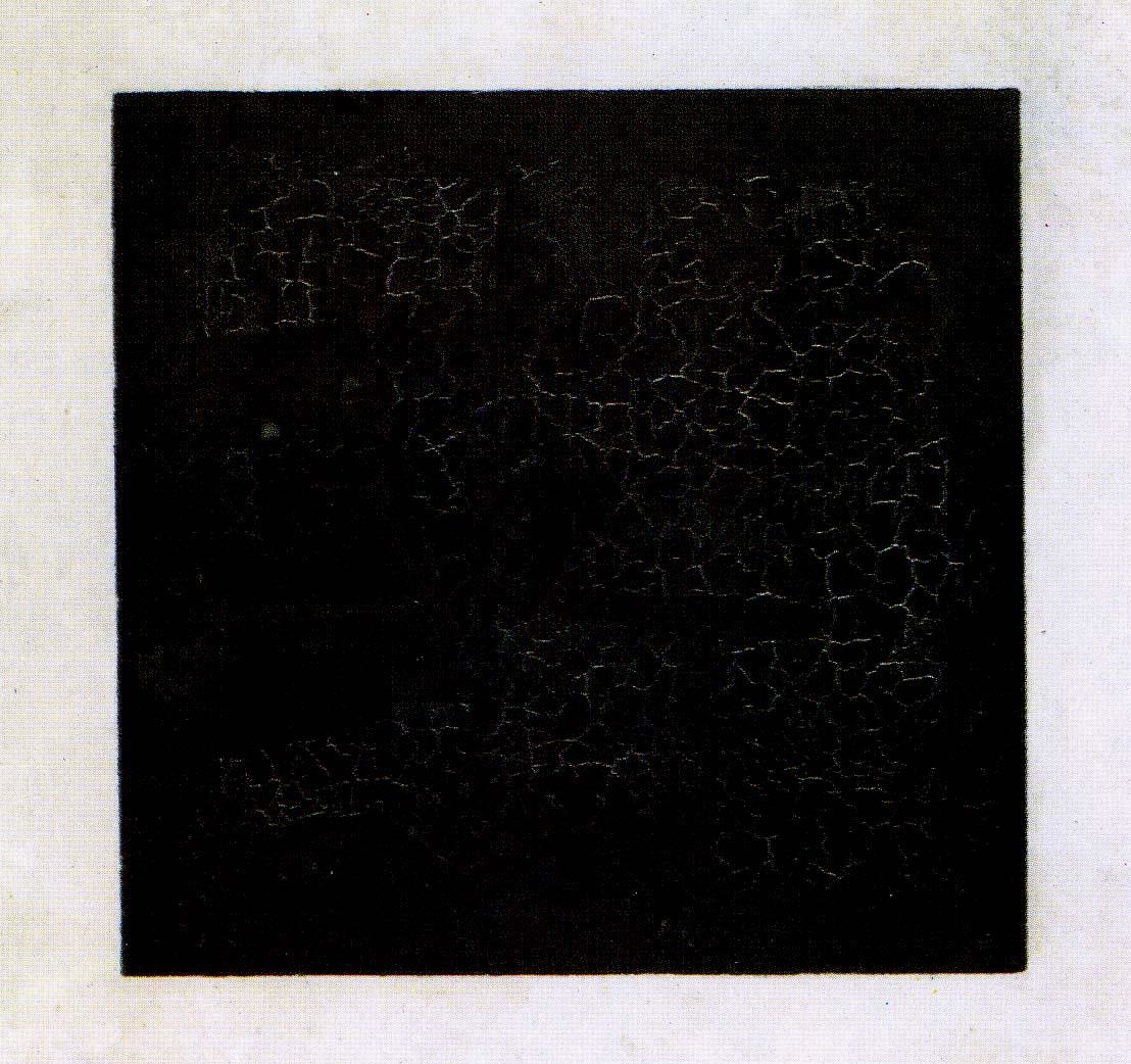 Malevich’s (1915) Black Square.