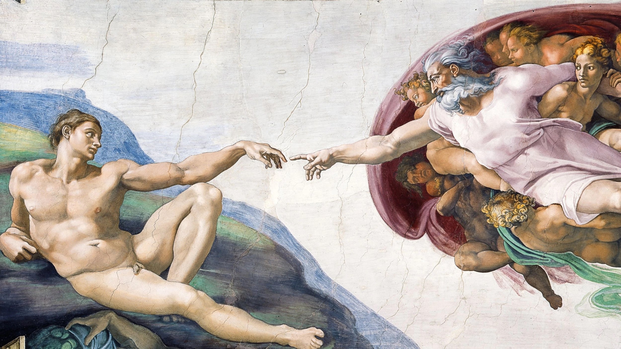 Michelangelo's Sistine Chapel (detail)