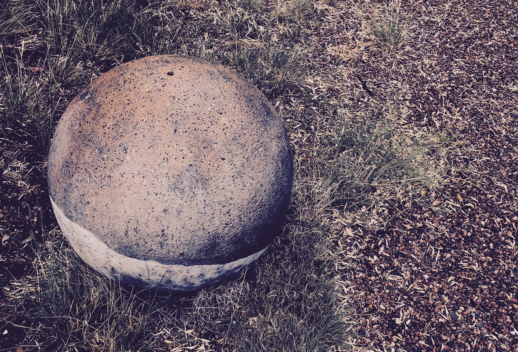 STILL LIFE WITH ROUND OBJECT