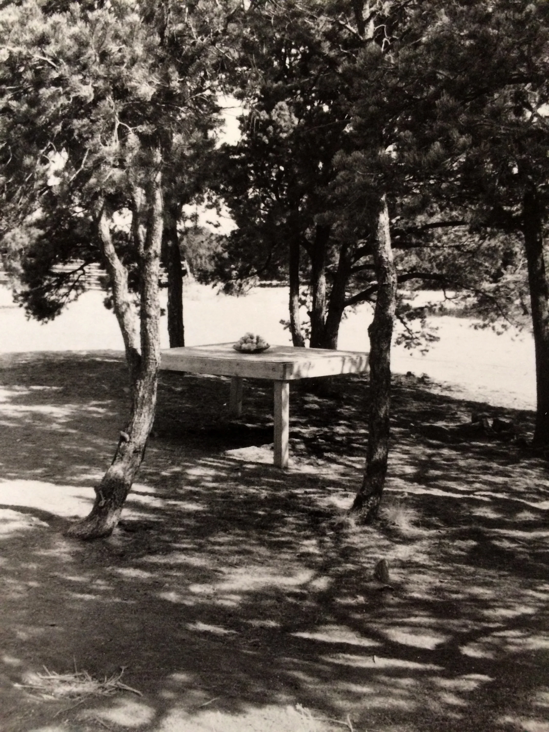 CAROL ANTHONY'S 3-LEG TABLE