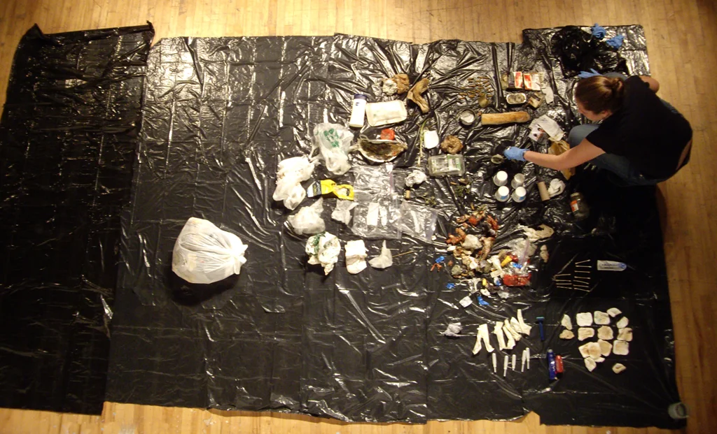 Garbage Excavation (video still)