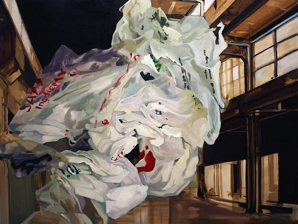 Float, oil on canvas, 36" x 48", 2011.