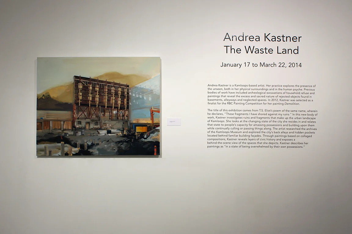 Installation View, Kamloops Art Gallery