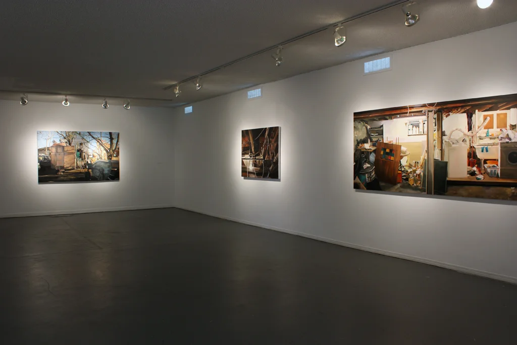 Installation View, Harcourt House