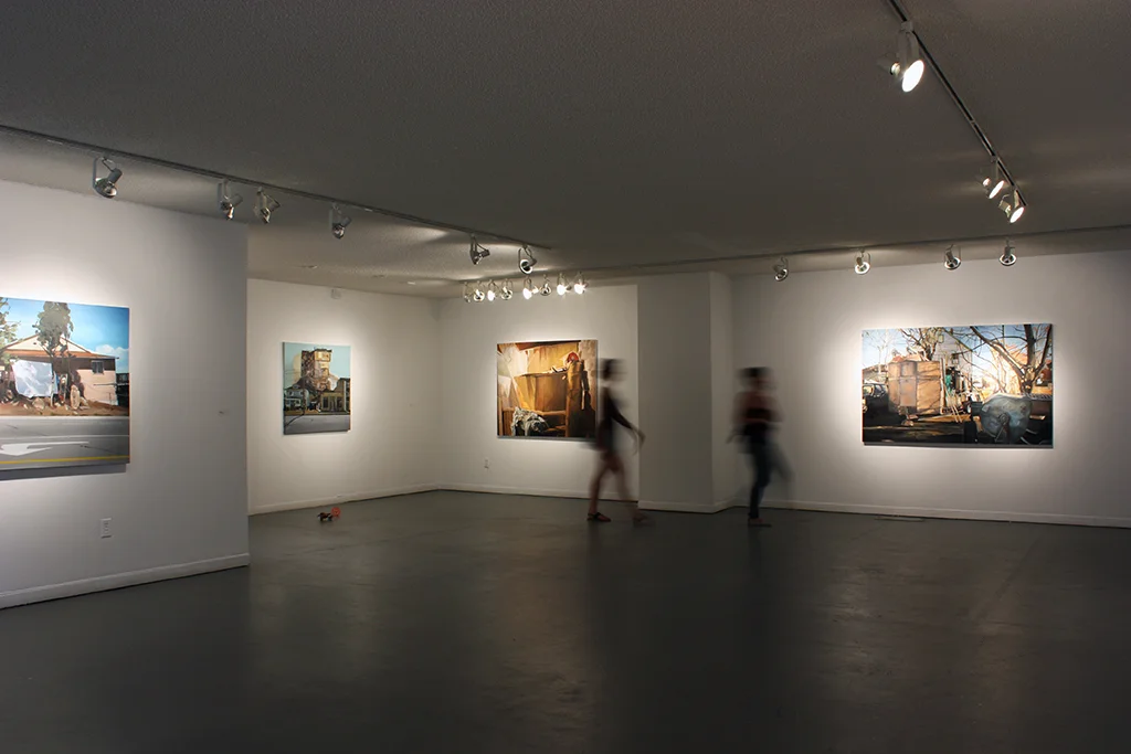 Installation View, Harcourt House