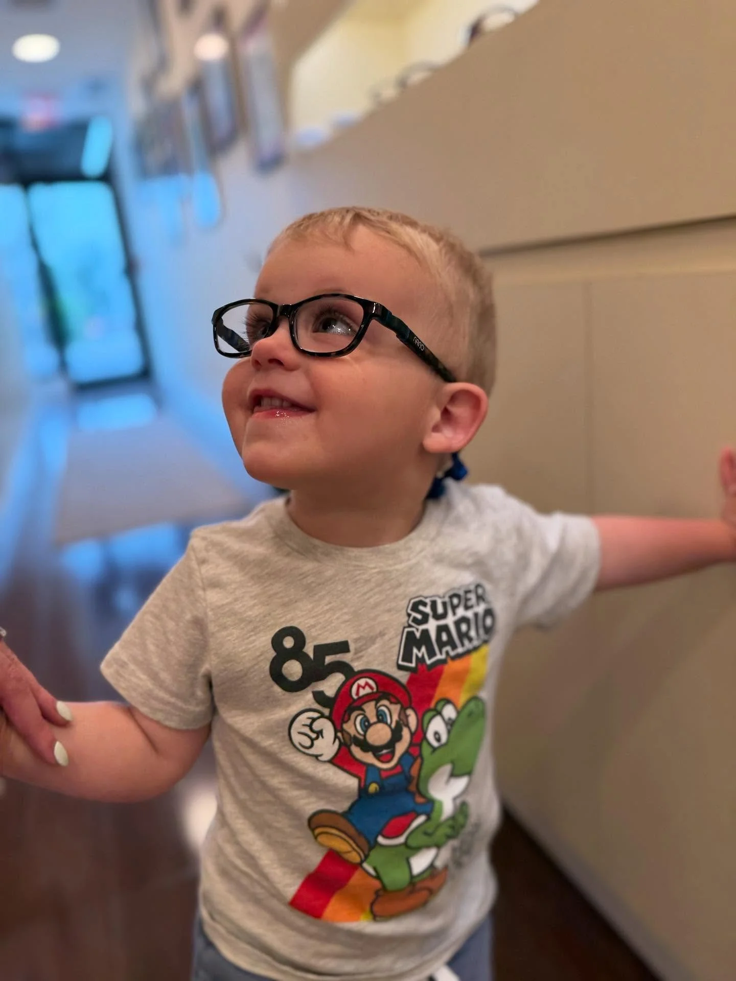 We already know we have the cutest patients, but Jackson is an amazing model. He looks awesome rocking his new Nano frames! We are fully stocked for #BackToSchool season!
