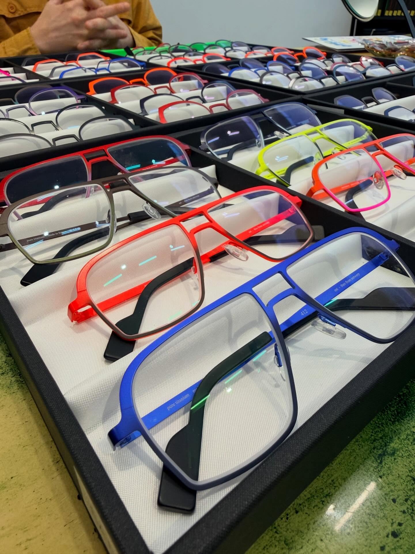 So many amazing frames #comingsoon at Eye Designs! #doyouloveyourglasses #shoplocal #shopsmall