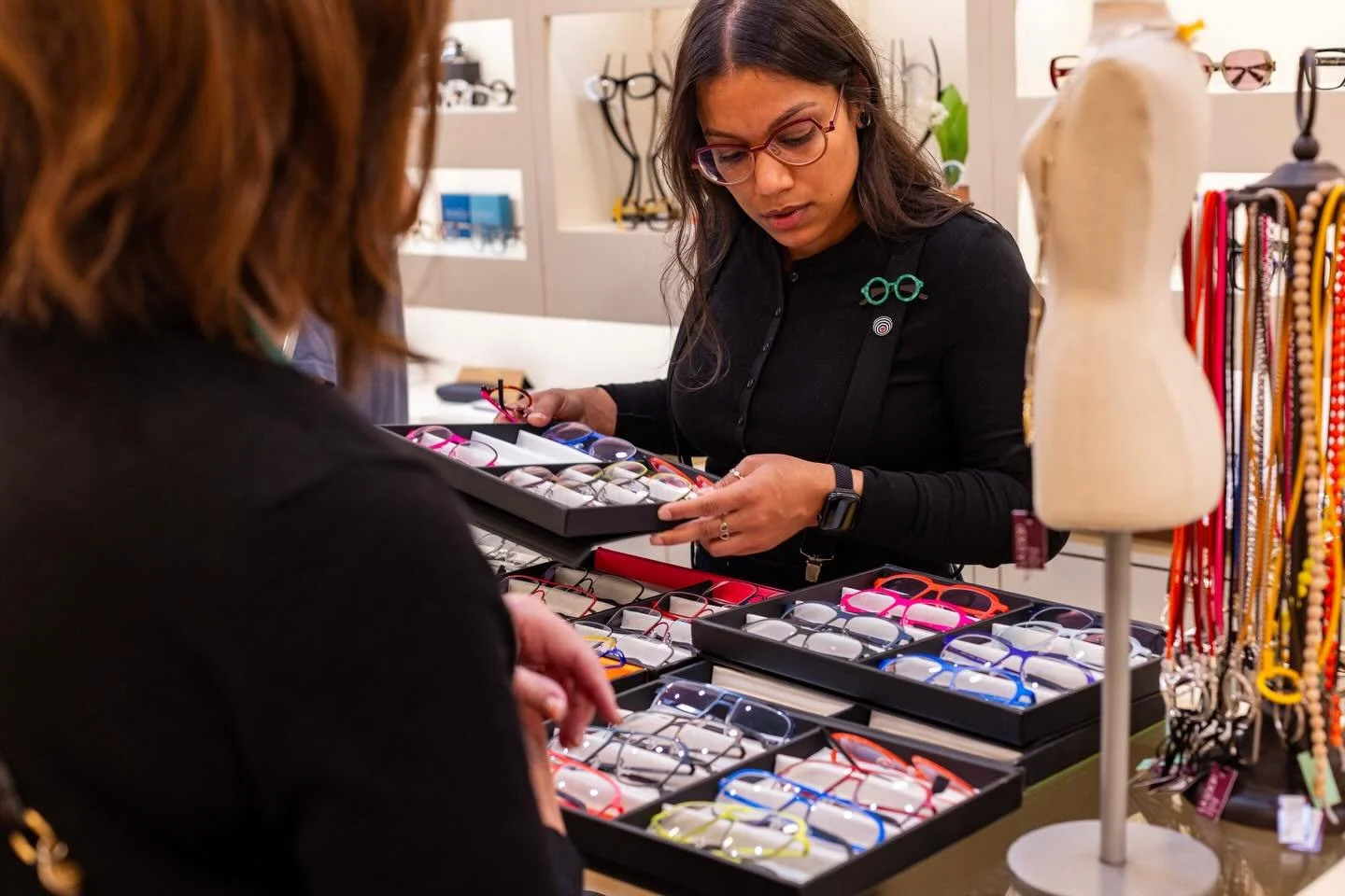 When we have a Trunk Show at Eye Designs it&rsquo;s always a party. This one was filled with the absolute best customers, amazing colors and the energy that only our team can bring! Thanks to everyone who joined us for our Theo Trunk Show earlier thi