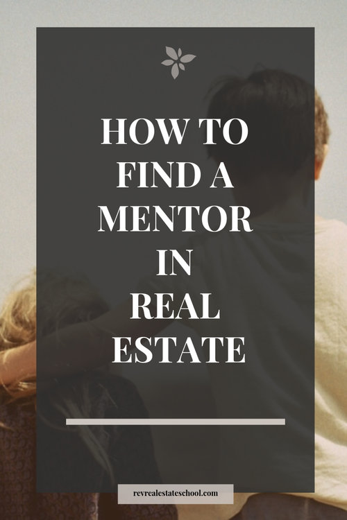 How to Find a Estate Agent Mentor