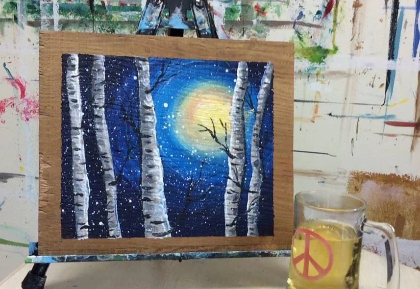 Paint & Sip Party