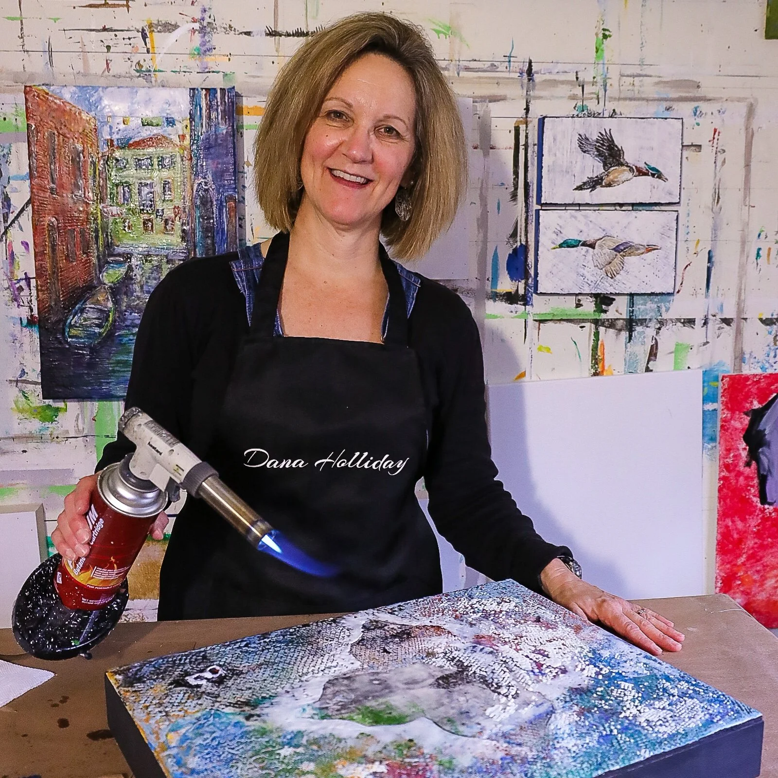Encaustic Wax Class With Dana Holliday