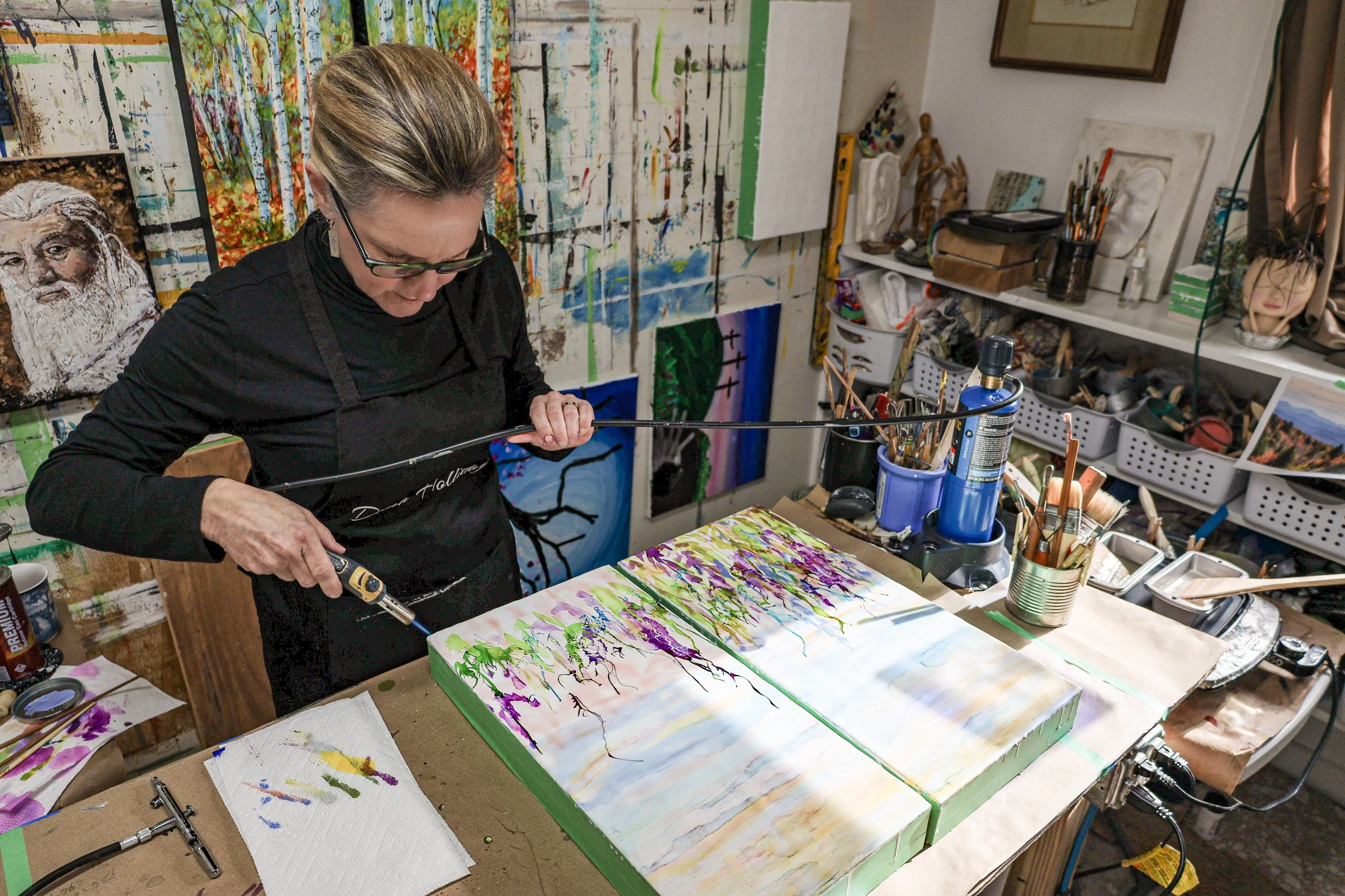ENCAUSTIC WAX CLASS FOR SAWTOOTH