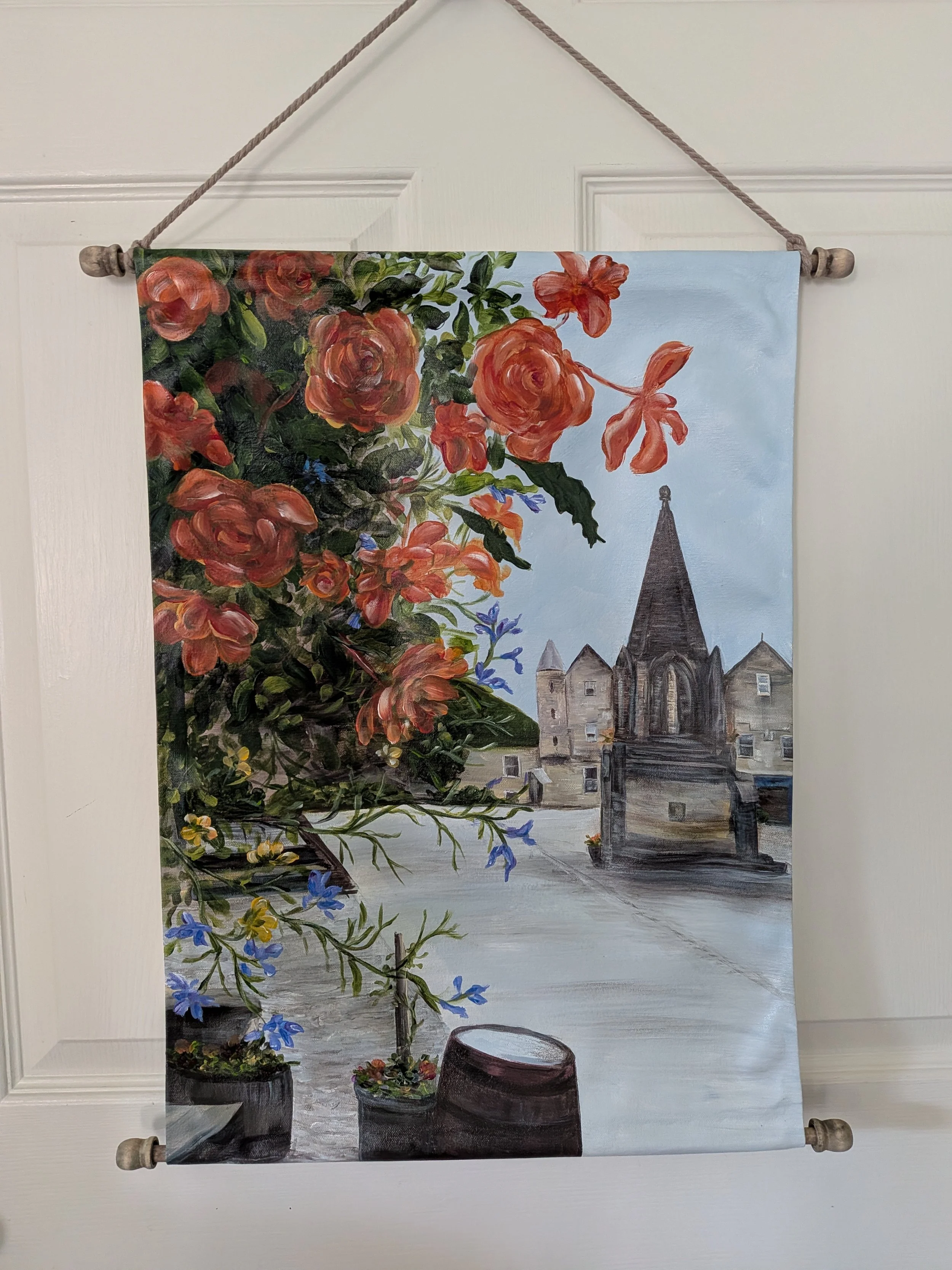 Flowers in Falkland, Fife, Scotland.jpg