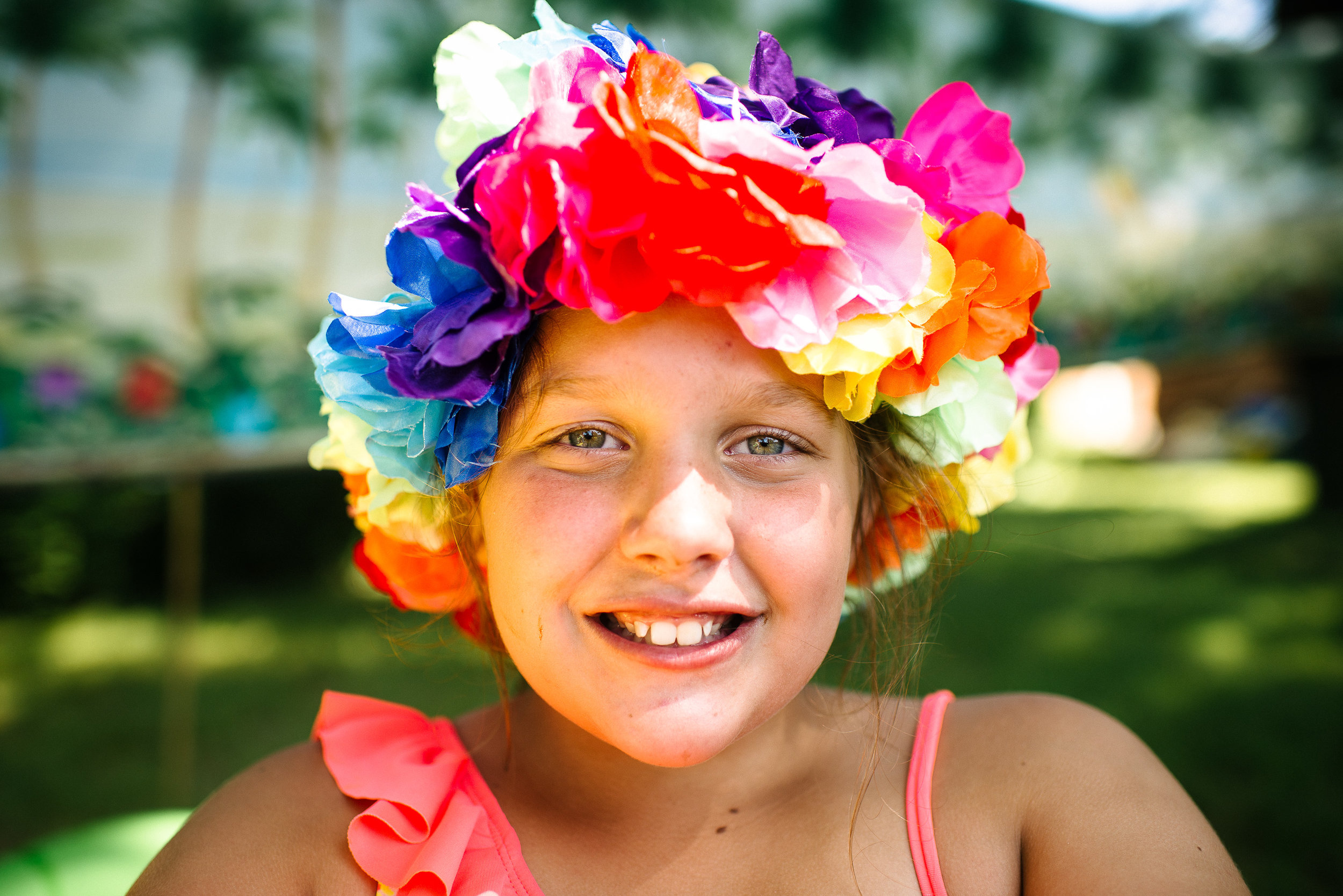 when it's your birthday party and you've got a beach theme going