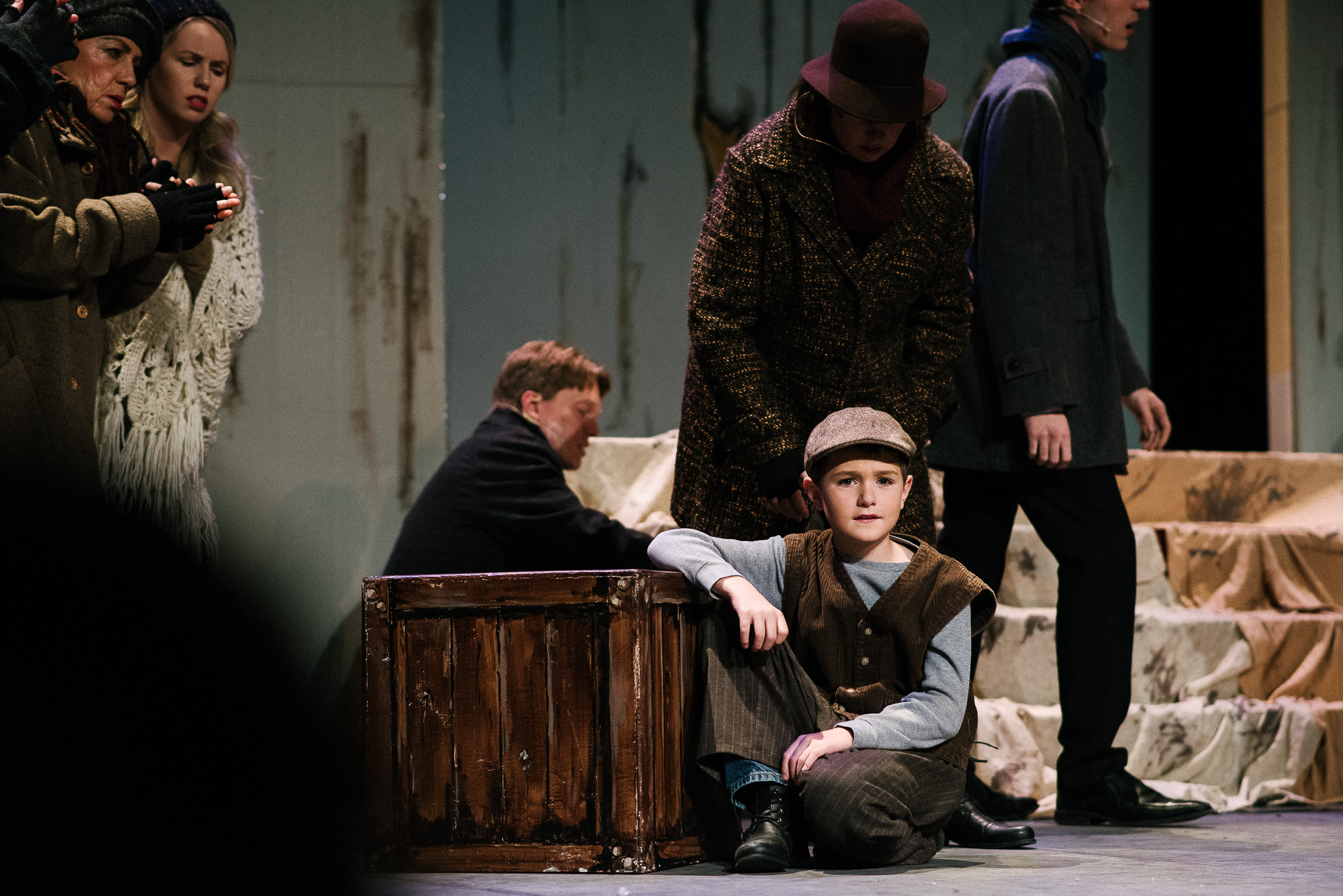 boy in Annie, the play