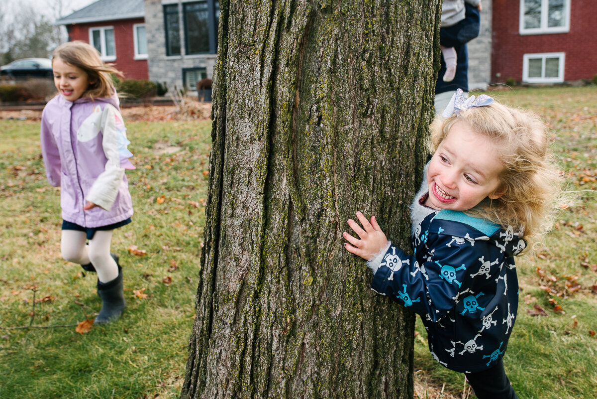 playing outside during day in the life session, kingston Ontario 