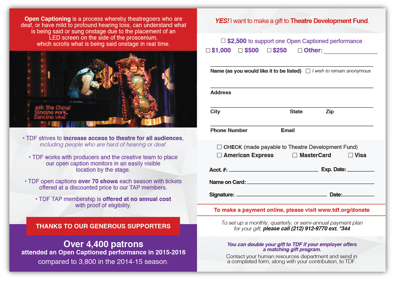 Pledge Card - INSIDE