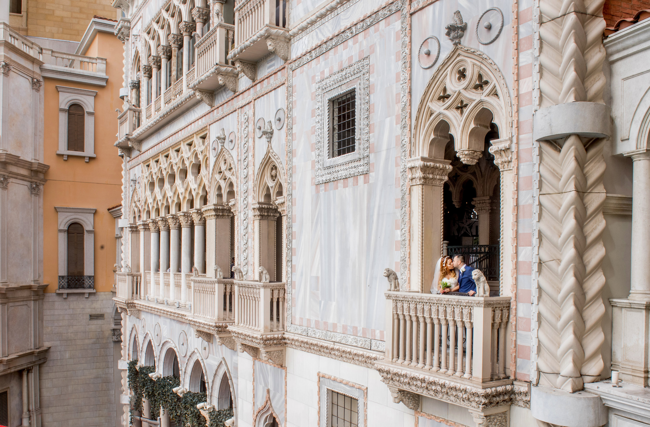Venetian Hotel Balcony